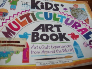 cover of book titles Kid's Multicultural Art Book